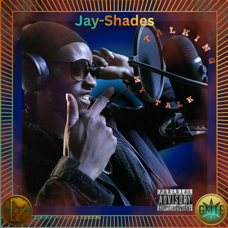 Talking My Talk mixtape cover by Jay Shades
